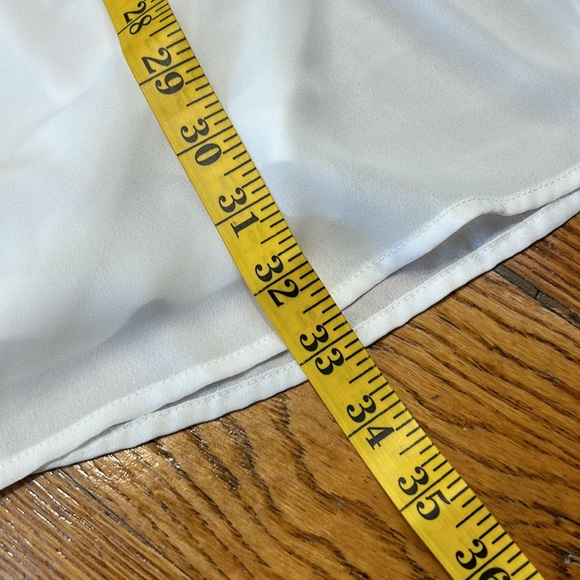 Francesca’s white lace bodice sleeveless mini dress.  Zip back.  Size Small. - Picture 8 of 11